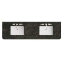 Load image into Gallery viewer, Renovate for Less Atlanta 72" Double Radius Cut Top, Widespread 3CM Phantome Eclos w/ Sink