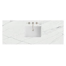 Load image into Gallery viewer, Renovate for Less Atlanta 60" Single Top, 3 CM Ethereal Noctis Silestone w/ Sink