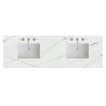 Load image into Gallery viewer, Renovate for Less Atlanta 72" Double Top, 3 CM Ethereal Noctis Silestone w/ Sink