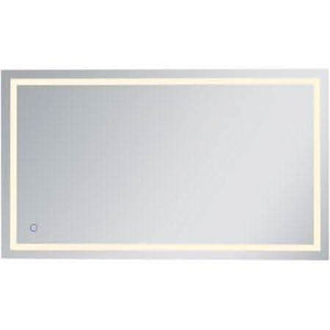 Elegant Lighting Helios 42" X 72" Rectangular Frameless Wall Mounted Lighted Mirror - Bathroom Vanities Outlet