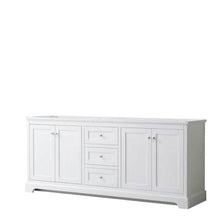 Load image into Gallery viewer, 80&quot; Avery Double Vanity in White - Bathroom Vanities Outlet