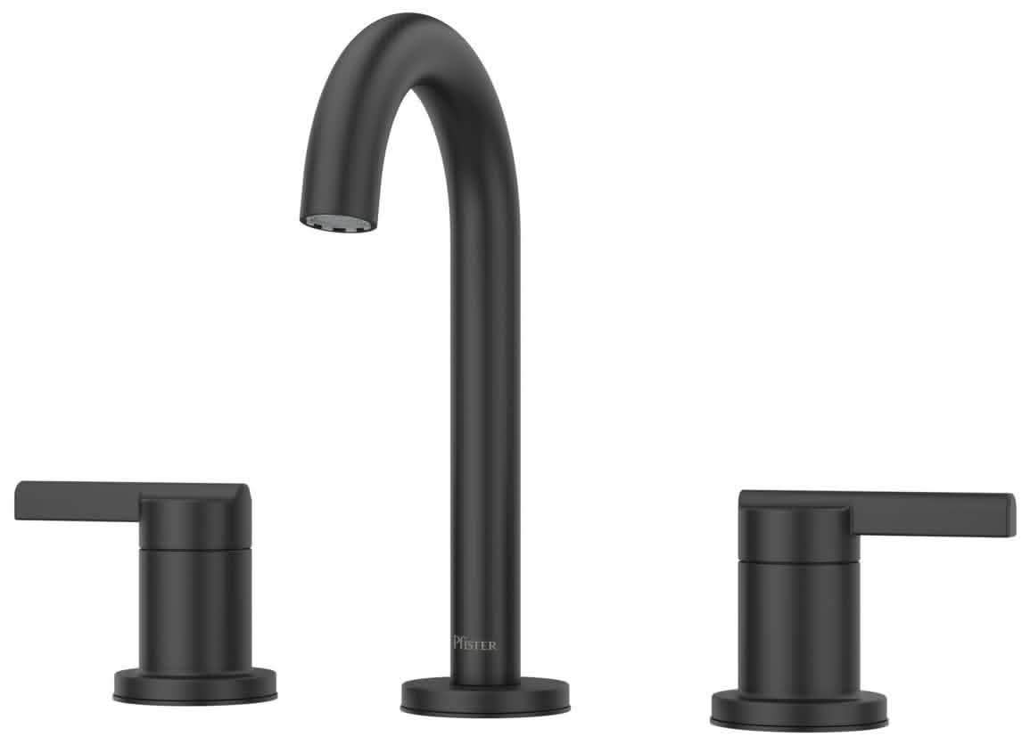 Pfister Brislin Widespread Bathroom Faucet with Pop-up Drain Assembly