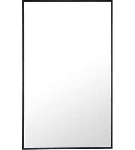 Elegant Lighting Eternity 40 Inch x 24 Inch Metal Mirror - MR4074BK - Bathroom Vanities Outlet