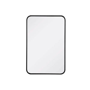 Elegant lighting 20 x 30 in. Black Mirror - MR802030BK - Bathroom Vanities Outlet