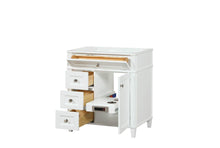 Load image into Gallery viewer, Kensington 29.5 Left Drawers in All Wood Vanity in Bright White - Cabinet Only - Bathroom Vanities Outlet