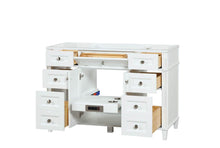 Load image into Gallery viewer, Kensington 47.5 in All Wood Vanity in Bright White - Cabinet Only - Bathroom Vanities Outlet
