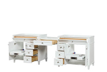 Load image into Gallery viewer, Kensington 96 inch All Wood Vanity in White - Cabinet Only - Bathroom Vanities Outlet
