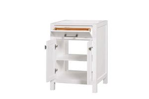 London 24 Inch- Single Bathroom Vanity in Bright White - Bathroom Vanities Outlet