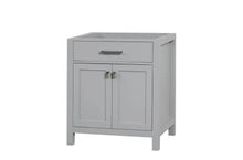 Load image into Gallery viewer, London 30 Inch- Single Bathroom Vanity in Metal Gray - Bathroom Vanities Outlet