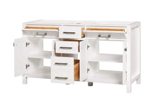 Load image into Gallery viewer, London 59.5 Inch- Double Bathroom Vanity in Bright White - Bathroom Vanities Outlet