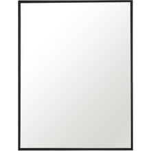 Load image into Gallery viewer, Metal Frame Rectangle Mirror 24 inch Black finish - Bathroom Vanities Outlet