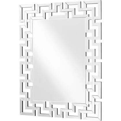 Elegant Decor 37.5 x 47.5 in. Contemporary Clear Mirror - MR9152 - Bathroom Vanities Outlet
