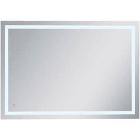 Helios 42in x 60in Hardwired LED mirror with touch sensor and color changing temperature - Bathroom Vanities Outlet