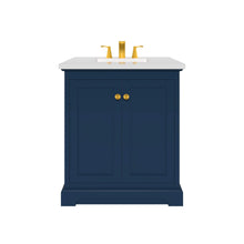 Load image into Gallery viewer, Marietta 29.5 inch Bathroom Vanity in Blue- Cabinet Only - Bathroom Vanities Outlet