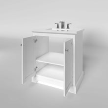 Load image into Gallery viewer, Marietta 29.5 inch Bathroom Vanity in White- Cabinet Only - Bathroom Vanities Outlet