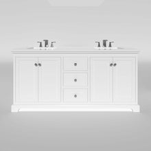 Load image into Gallery viewer, Marietta 71.5 inch Double Bathroom Vanity in White- Cabinet Only - Bathroom Vanities Outlet