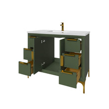 Load image into Gallery viewer, Oxford 41.5 Inch Bathroom Vanity in Sage Green - Bathroom Vanities Outlet