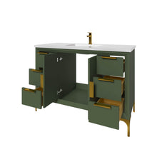 Load image into Gallery viewer, Oxford 47.5 Inch Bathroom Vanity in Sage Green - Bathroom Vanities Outlet
