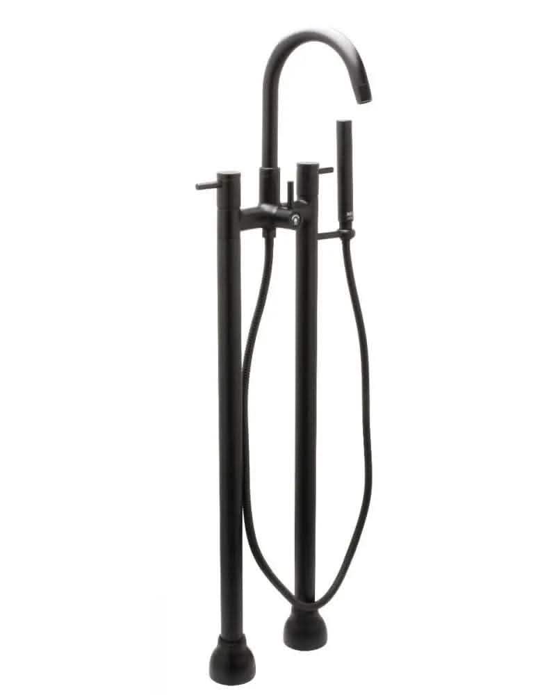 Huntington Brass Free Standing Tub Filler - Matte Black - Bathroom Vanities Outlet
