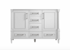 Atlanta 47.5 inch Single or Double Bathroom Vanity- Cabinet Only - Bathroom Vanities Outlet