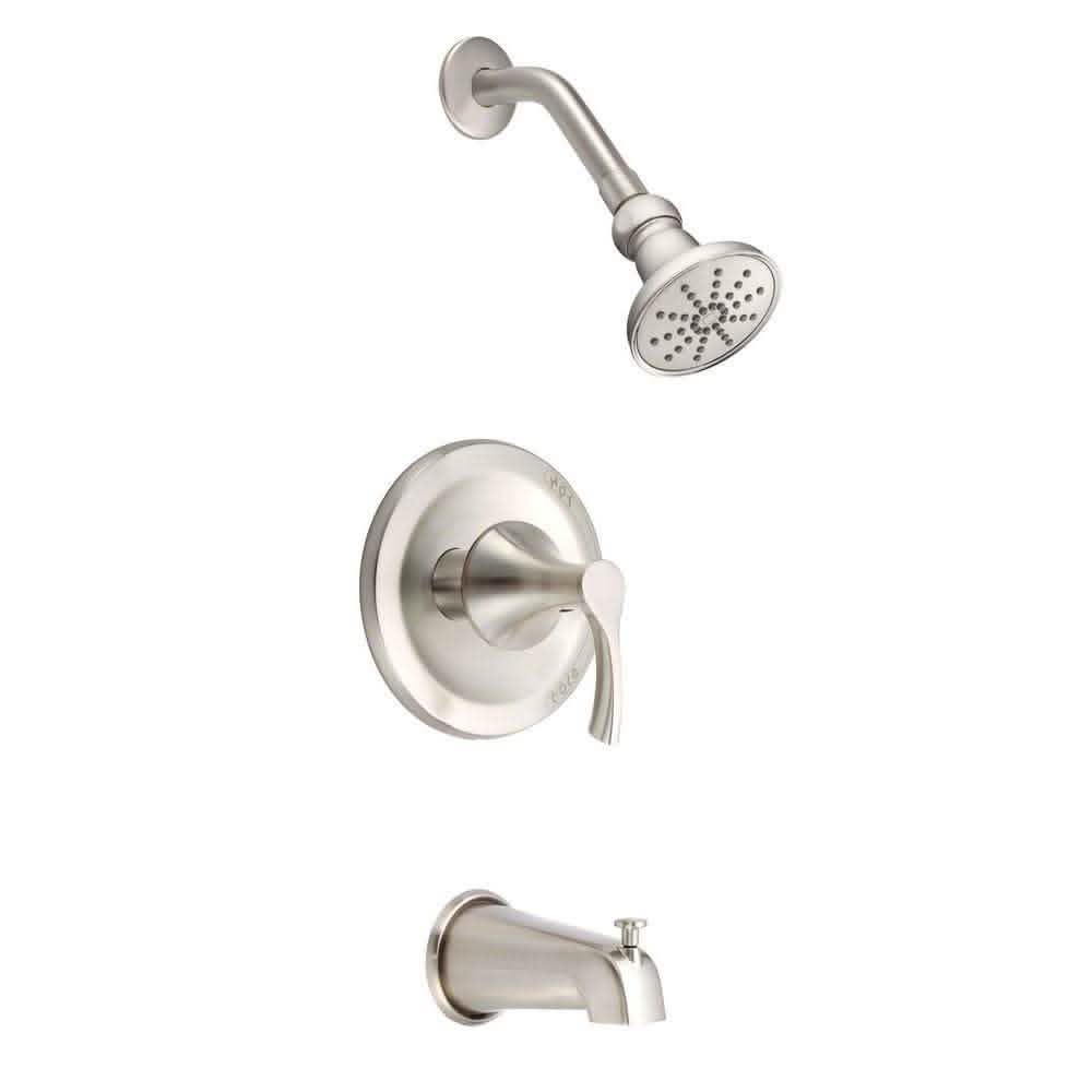 Danze Antioch Brushed Nickle 1-Handle Tub/Shower Faucet Trim Kit - Bathroom Vanities Outlet