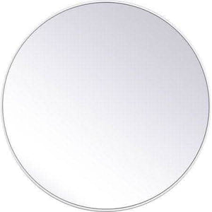 Elegant Lighting Mr4839 Eternity 39" Diameter Circular Beveled Metal Framed Bath - Bathroom Vanities Outlet