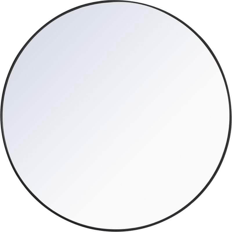 Elegant Lighting MR404X-48 Eternity 48 Inch Diameter Circular Beveled Metal Fram - Bathroom Vanities Outlet