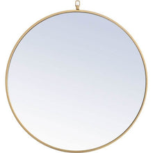 Load image into Gallery viewer, Round Mirror 28 inch Brass finish - Bathroom Vanities Outlet