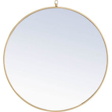 Load image into Gallery viewer, Elegant Decor 32 inch Round Brass Mirror - MR4058BR - Bathroom Vanities Outlet