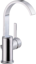 Load image into Gallery viewer, Delta Mandolin Single Hole Single-Handle Bathroom Faucet in Chrome, Grey - Bathroom Vanities Outlet