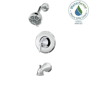Pfister Pasadena Polished Chrome Single-Handle 3-Spray Tub/Shower Faucet - Bathroom Vanities Outlet