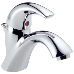 Delta Classic Single Handle Bathroom Faucet in Chrome 583LF-WF - Bathroom Vanities Outlet