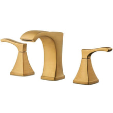 Load image into Gallery viewer, Pfister Venturi 8 in. Widespread 2-Handle Bathroom Faucet in Brushed Gold - Bathroom Vanities Outlet